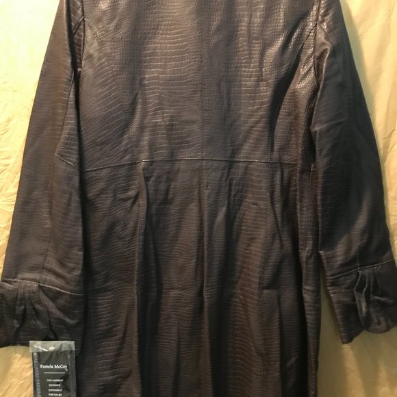 NWT Leather Pamela McCoy Jacket - Picture 3 of 3